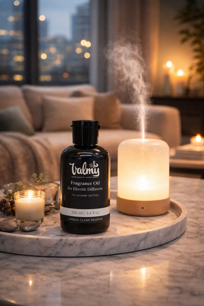 Valmy Fragrance Oil for Electric Diffusers — Royal Wood Signature (100 ml)