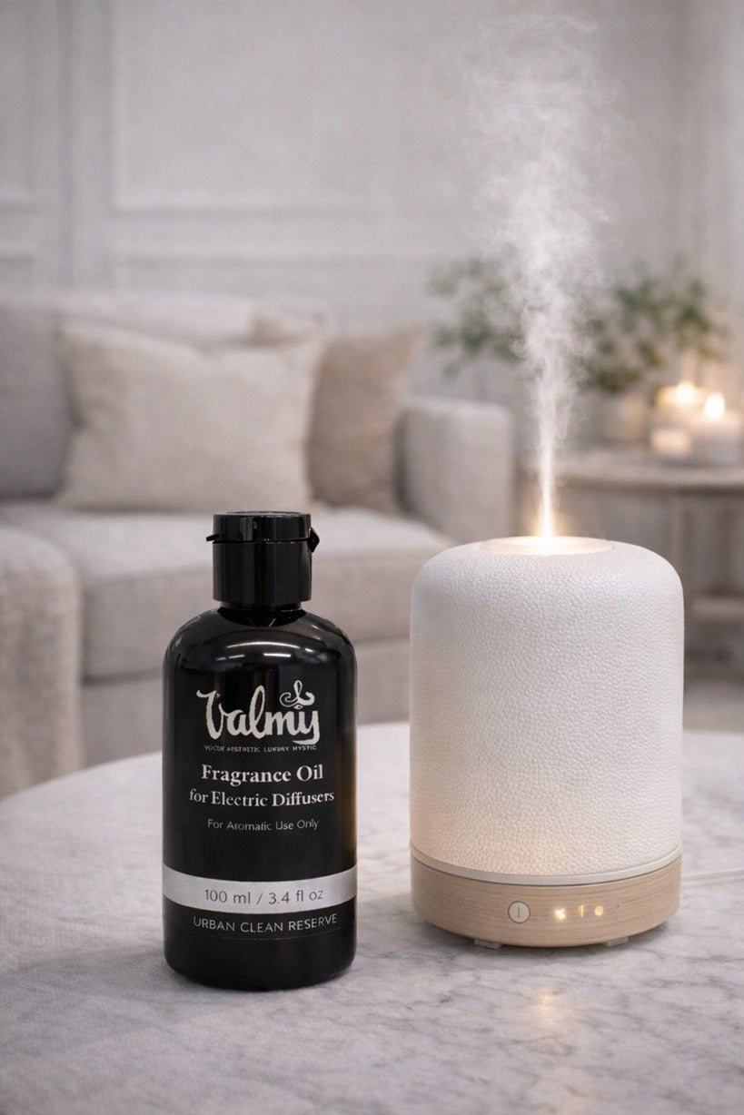 Valmy Fragrance Oil for Electric Diffusers — Jasmine Noir Luxe (100 ml)