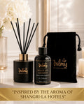 White Spa Serenity Reed Diffuser– Luxury Home Fragrance Inspired by  Shangri-La Hotel Scent