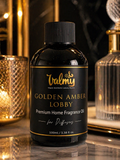 Valmy Golden Amber Lobby – Premium Waterless Fragrance Oil for Nebulizing Diffusers & HVAC Systems (100 ml)