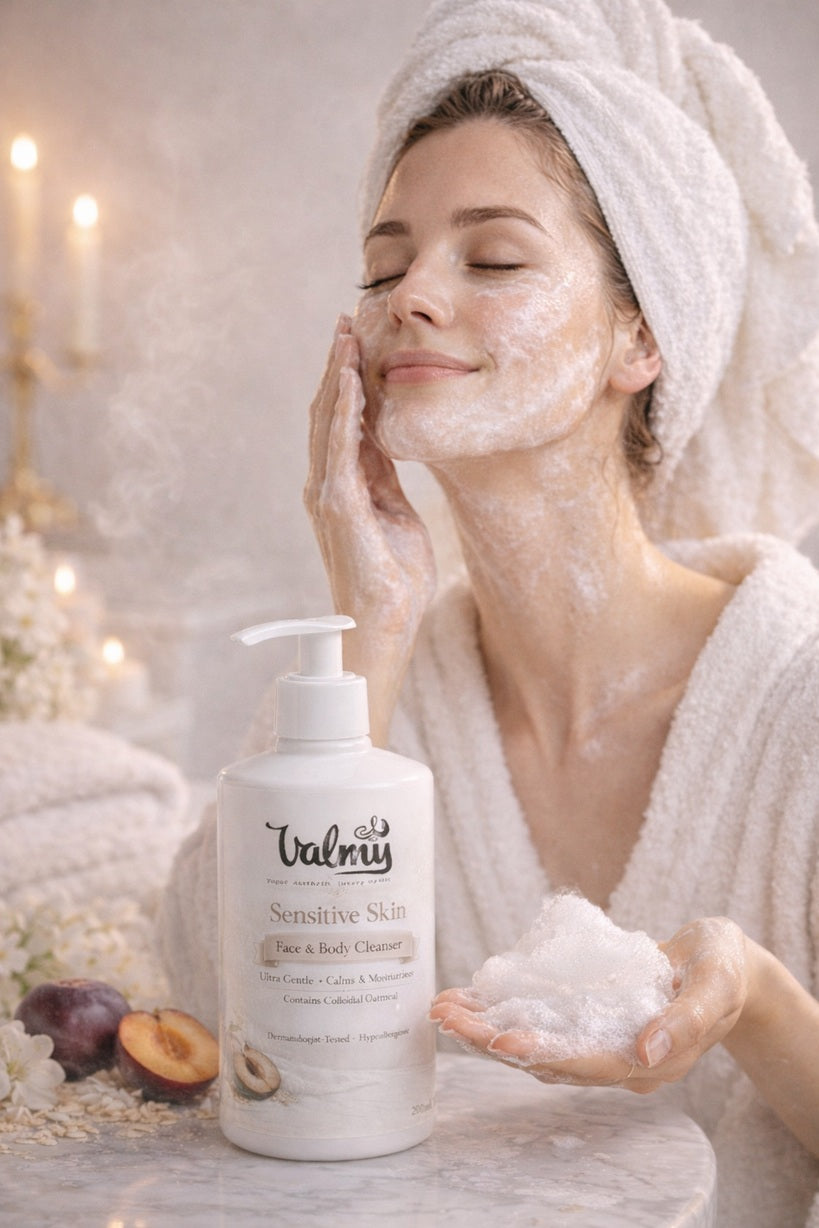 Sensitive Skin Face & Body Cleanser / 290 g / 10.23 oz
