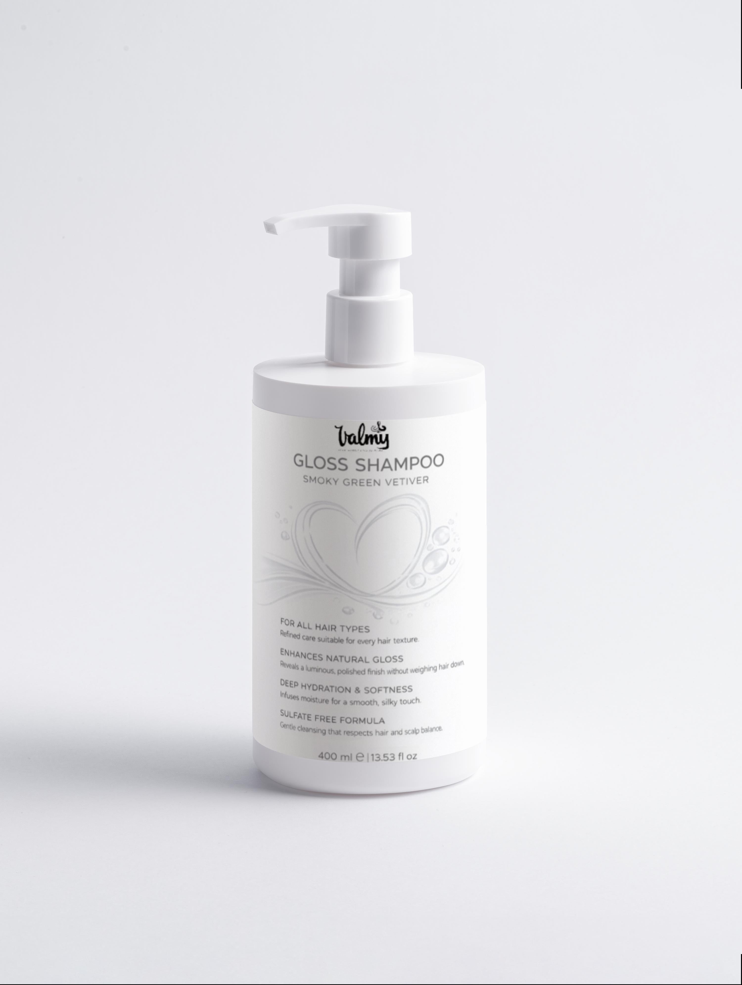 Gloss Shampoo, Smoky Green Vetiver